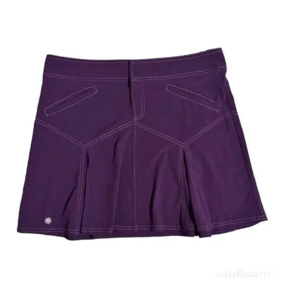 Athleta Women's Purple Skirt Whit Pockets - Picture 1 of 8